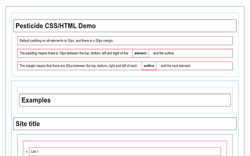 Pesticide for Chrome  from Chrome web store to be run with OffiDocs Chromium online