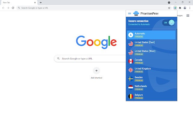 PhantomPeer de la boutique en ligne Chrome sera exécuté avec OffiDocs Chromium en ligne