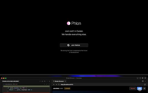 Phion CDP Bridge  from Chrome web store to be run with OffiDocs Chromium online