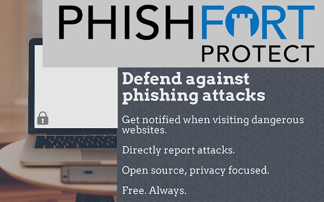 PhishFort | Lindungi dari toko web Chrome untuk dijalankan dengan OffiDocs Chromium online