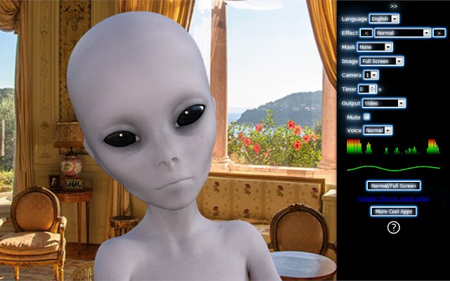 Photo Mirror  from Chrome web store to be run with OffiDocs Chromium online