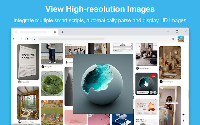 Photo Zoom  from Chrome web store to be run with OffiDocs Chromium online
