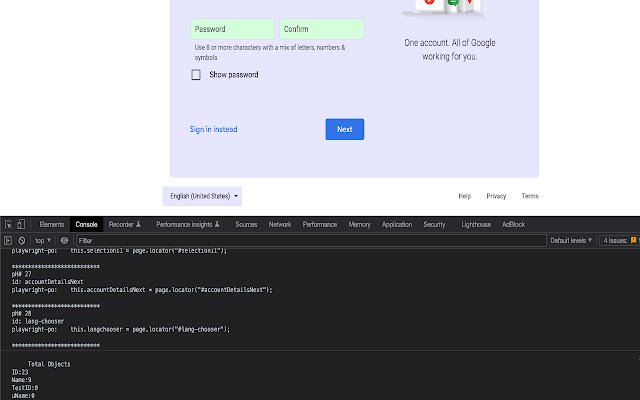 pH Playwright Helper  from Chrome web store to be run with OffiDocs Chromium online