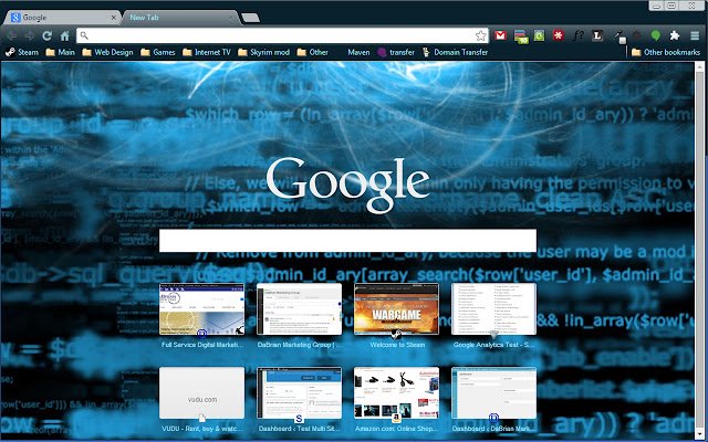 PHP-programmeerthema uit de Chrome-webwinkel om uit te voeren met OffiDocs Chromium online