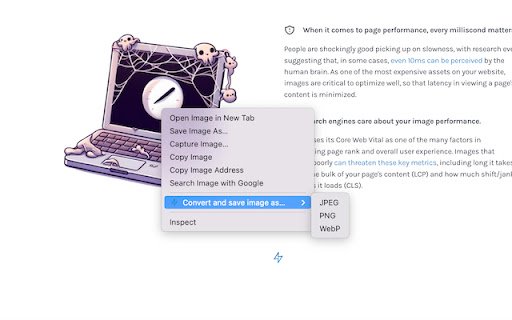 PicPerfs Image Saver  from Chrome web store to be run with OffiDocs Chromium online