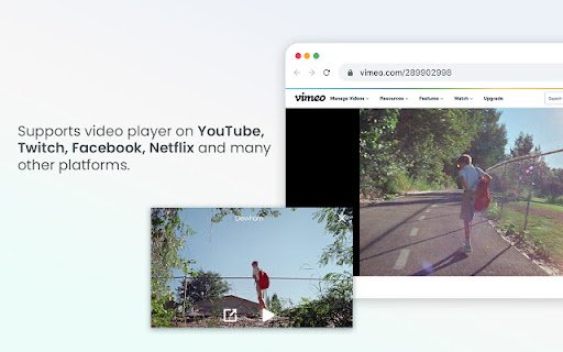 Picture in Picture  from Chrome web store to be run with OffiDocs Chromium online