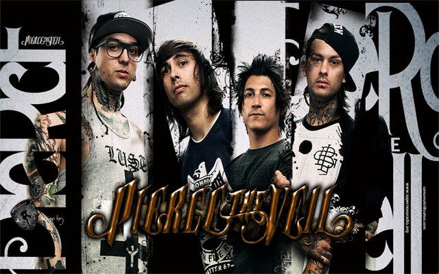 Pierce The Veil  from Chrome web store to be run with OffiDocs Chromium online