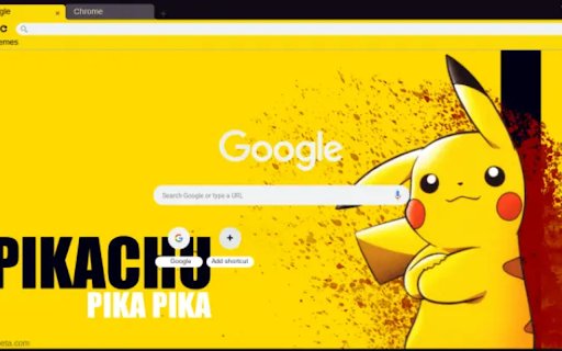 Pikachu  from Chrome web store to be run with OffiDocs Chromium online