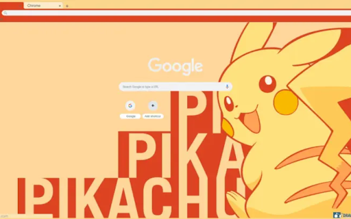 Pikachu Theme  from Chrome web store to be run with OffiDocs Chromium online