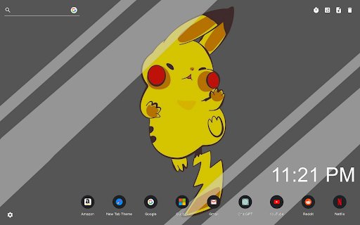 Pikachu Wallpaper New Tab  from Chrome web store to be run with OffiDocs Chromium online