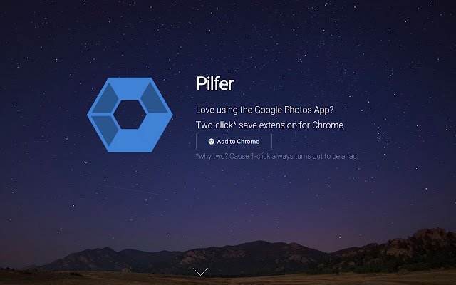 Pilfer من متجر Chrome الإلكتروني ليتم تشغيله باستخدام OffiDocs Chromium عبر الإنترنت