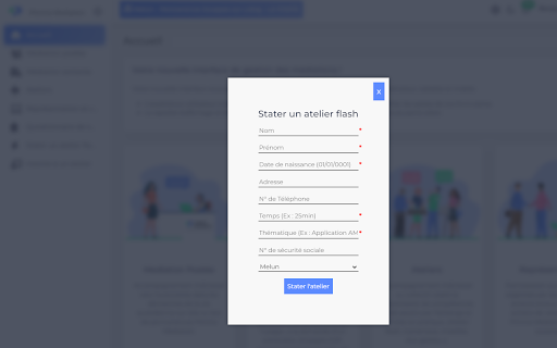 PIMMS 77 Stats atelier  from Chrome web store to be run with OffiDocs Chromium online