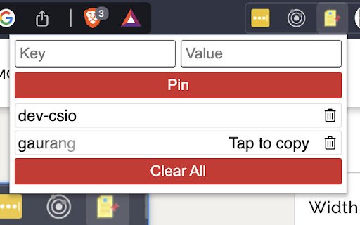 Pinboard++  from Chrome web store to be run with OffiDocs Chromium online