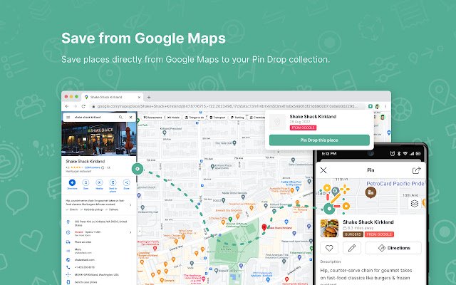 Pin Drop  from Chrome web store to be run with OffiDocs Chromium online Pin Drop  from Chrome web store to be run with OffiDocs Chromium online