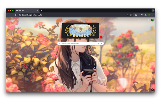 Pink Blossom  from Chrome web store to be run with OffiDocs Chromium online