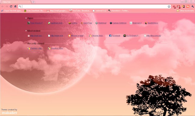Pink Dream 1280 x 800 ze sklepu internetowego Chrome do uruchomienia z OffiDocs Chromium online