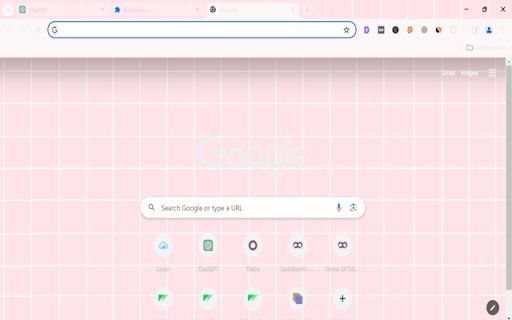 pink grid  from Chrome web store to be run with OffiDocs Chromium online