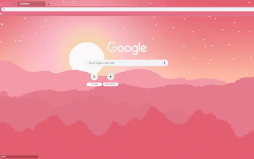 Pink Mountains  from Chrome web store to be run with OffiDocs Chromium online