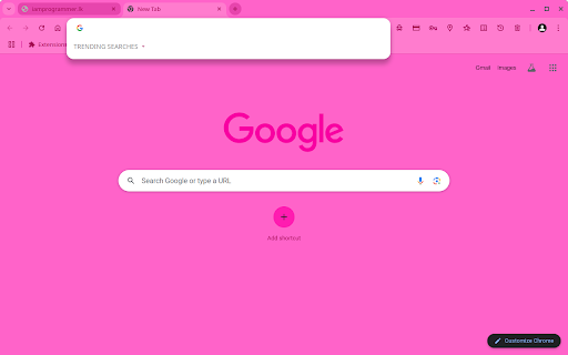 Pink Wink (Theme by I am Programmer)  from Chrome web store to be run with OffiDocs Chromium online