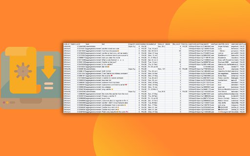 Pinterest Comment Scraper  from Chrome web store to be run with OffiDocs Chromium online