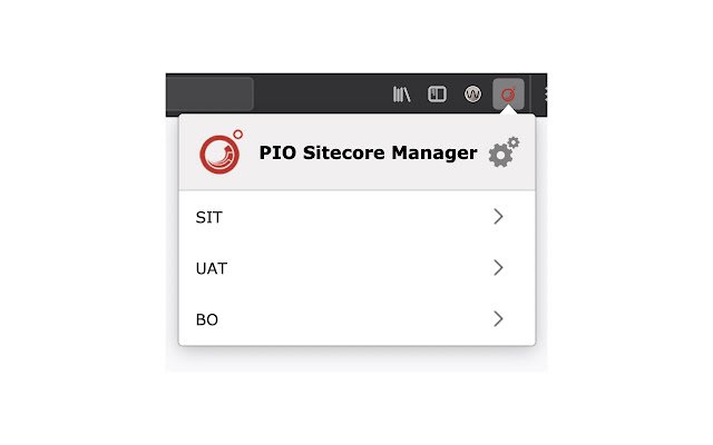 PIO Sitecore Manager  from Chrome web store to be run with OffiDocs Chromium online