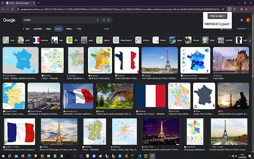 Pipette de couleur  from Chrome web store to be run with OffiDocs Chromium online