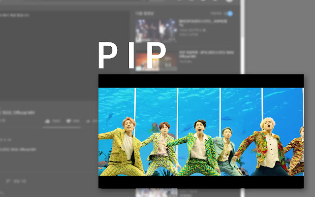 PIP screen for html5 video  from Chrome web store to be run with OffiDocs Chromium online