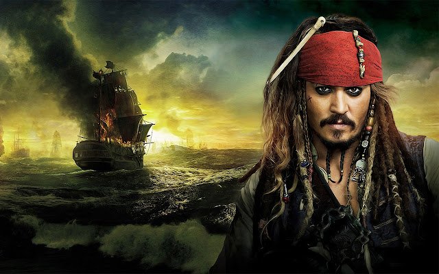 Pirates of the Caribbean Disney HD uit de Chrome-webwinkel wordt uitgevoerd met OffiDocs Chromium online