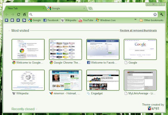 Pistachio Green Theme de Chrome web store se ejecutará con OffiDocs Chromium en línea