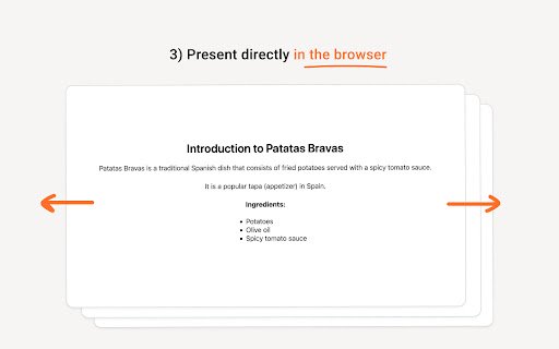 Pitchito Convert Notion to Slides  from Chrome web store to be run with OffiDocs Chromium online