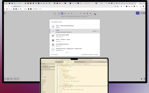 Pivoto Tab Switcher  Manager  from Chrome web store to be run with OffiDocs Chromium online