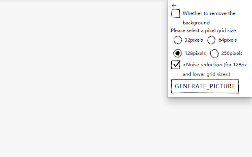 Pixe  from Chrome web store to be run with OffiDocs Chromium online