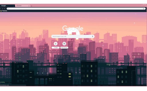 pixel skyline  from Chrome web store to be run with OffiDocs Chromium online