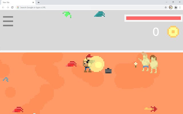 Pixel Zombie Shooter Game da Chrome Web Store para ser executado com OffiDocs Chromium online