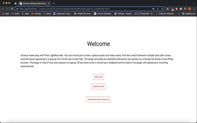 Pixis LightRecorder daripada kedai web Chrome untuk dijalankan dengan OffiDocs Chromium dalam talian