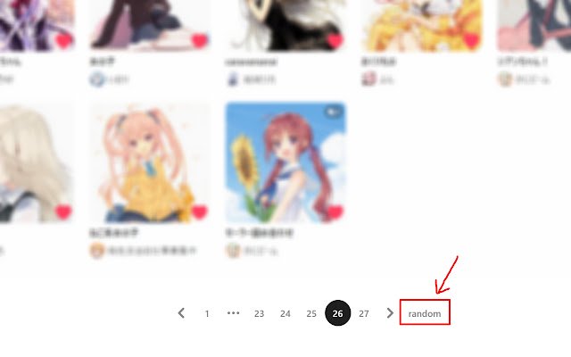 pixiv Random Jump aus dem Chrome-Webshop zur Ausführung mit OffiDocs Chromium online