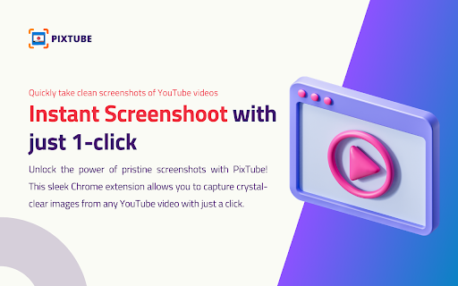 PixTube  from Chrome web store to be run with OffiDocs Chromium online