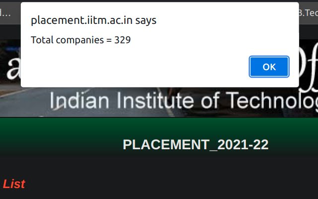 ตำแหน่ง IIT Madras จาก Chrome เว็บสโตร์ที่จะเรียกใช้ด้วย OffiDocs Chromium ทางออนไลน์