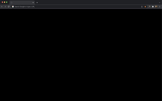 Plain Black New Tab  from Chrome web store to be run with OffiDocs Chromium online
