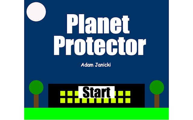 Planet Protector ze sklepu internetowego Chrome można uruchomić z OffiDocs Chromium online