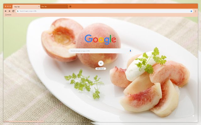 Bord met abrikozen uit de Chrome-webwinkel, te gebruiken met OffiDocs Chromium online