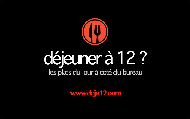 Plats du jour  from Chrome web store to be run with OffiDocs Chromium online