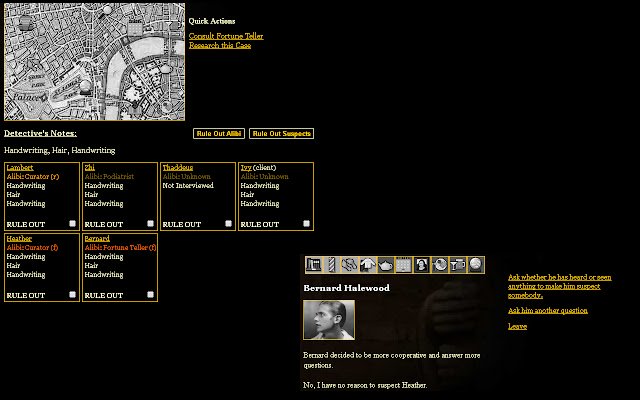Gioca a Sleuth Noir Add On dal Chrome Web Store per essere eseguito con OffiDocs Chromium online