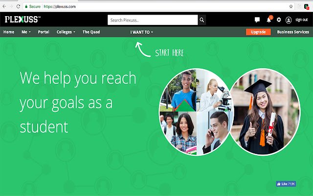 Plexuss  from Chrome web store to be run with OffiDocs Chromium online