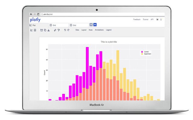 Plotly  from Chrome web store to be run with OffiDocs Chromium online