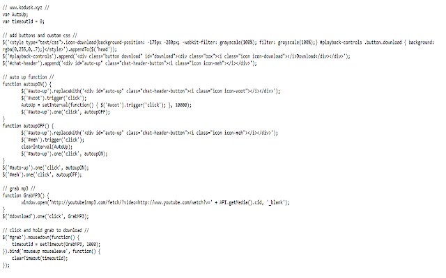 PlugGrab  from Chrome web store to be run with OffiDocs Chromium online