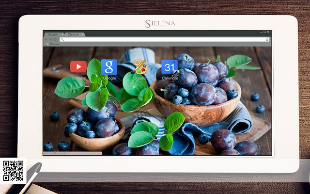 Plum (Sielena theme)  from Chrome web store to be run with OffiDocs Chromium online