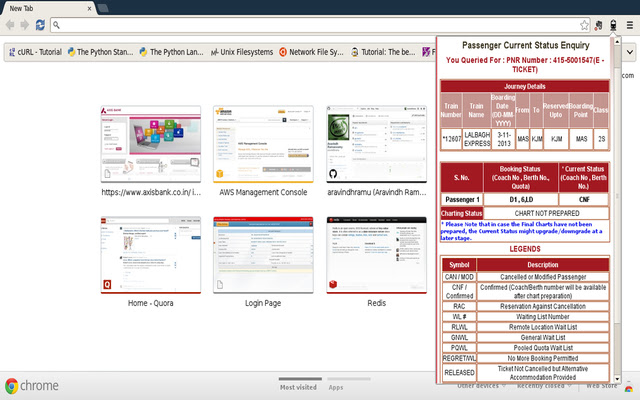 OffiDocs Chromium ile çevrimiçi olarak çalıştırılacak Chrome web mağazasından PNR Denetleyicisi