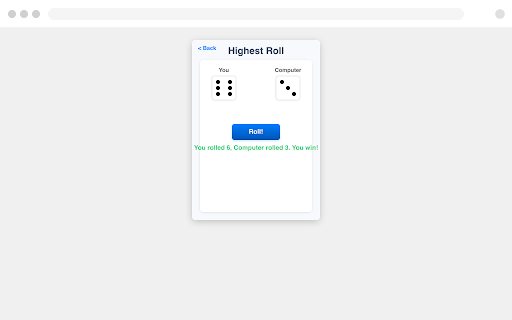 Pocket Dice  from Chrome web store to be run with OffiDocs Chromium online