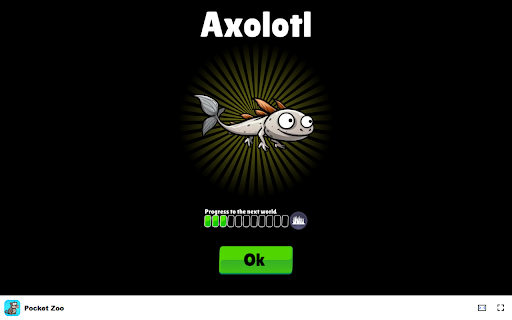 Pocket Zoo Game Unlock the largest creatures and expand your zoo!  from Chrome web store to be run with OffiDocs Chromium online